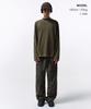 MUSINSA STANDARD [City Leisure] Structured Mock Neck Long Sleeve T-Shirt [Olive Green]