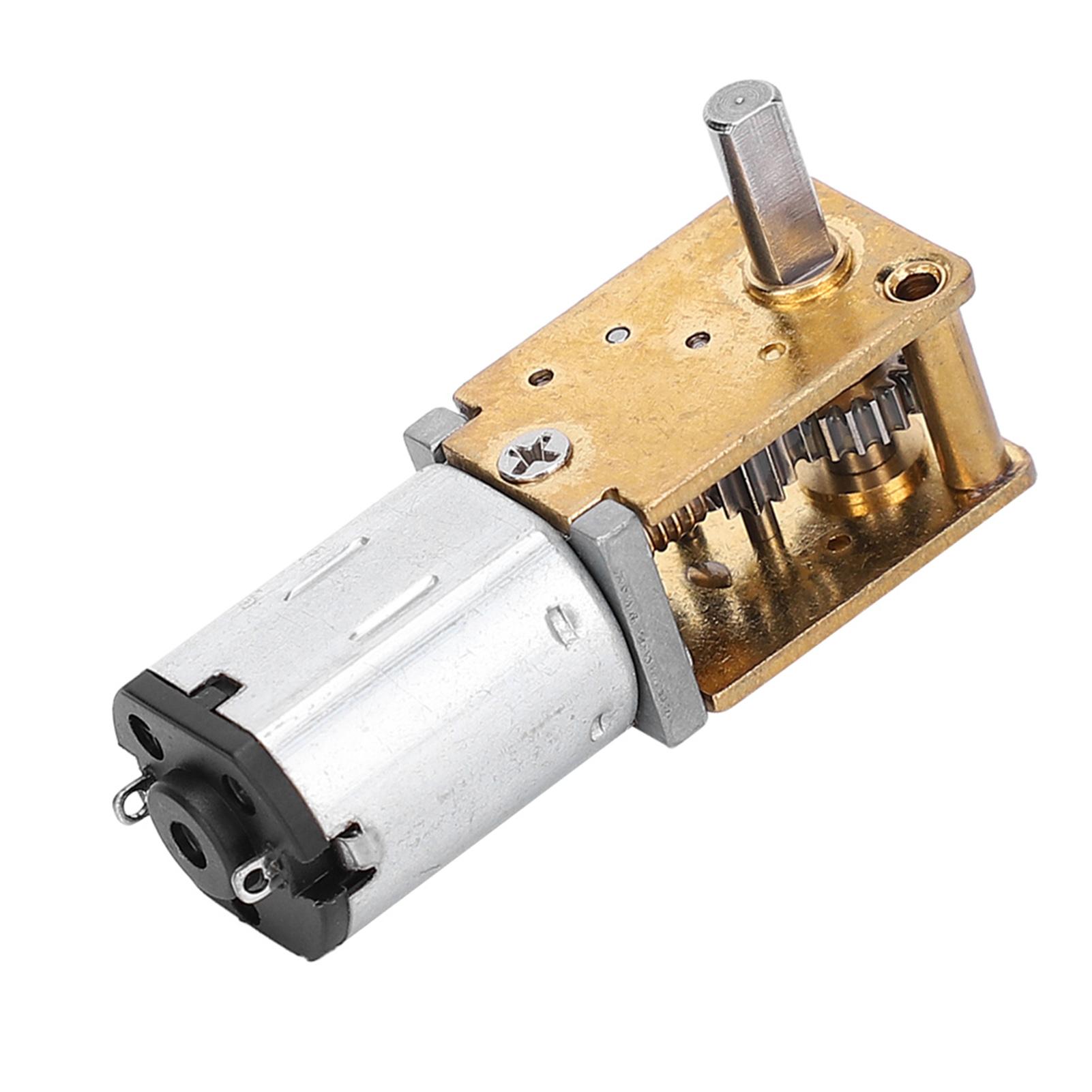 

Mini Gear Motor Micro Worm Gear Reducer Brush DC Motors Electronic Devices 1218GEN20 Type 4