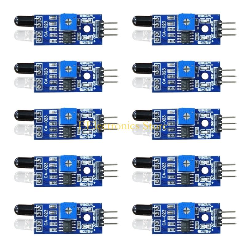 B03C IR Obstacle Avoidance Sensors Module 3Pin Reflective for Intelligent Car Robot