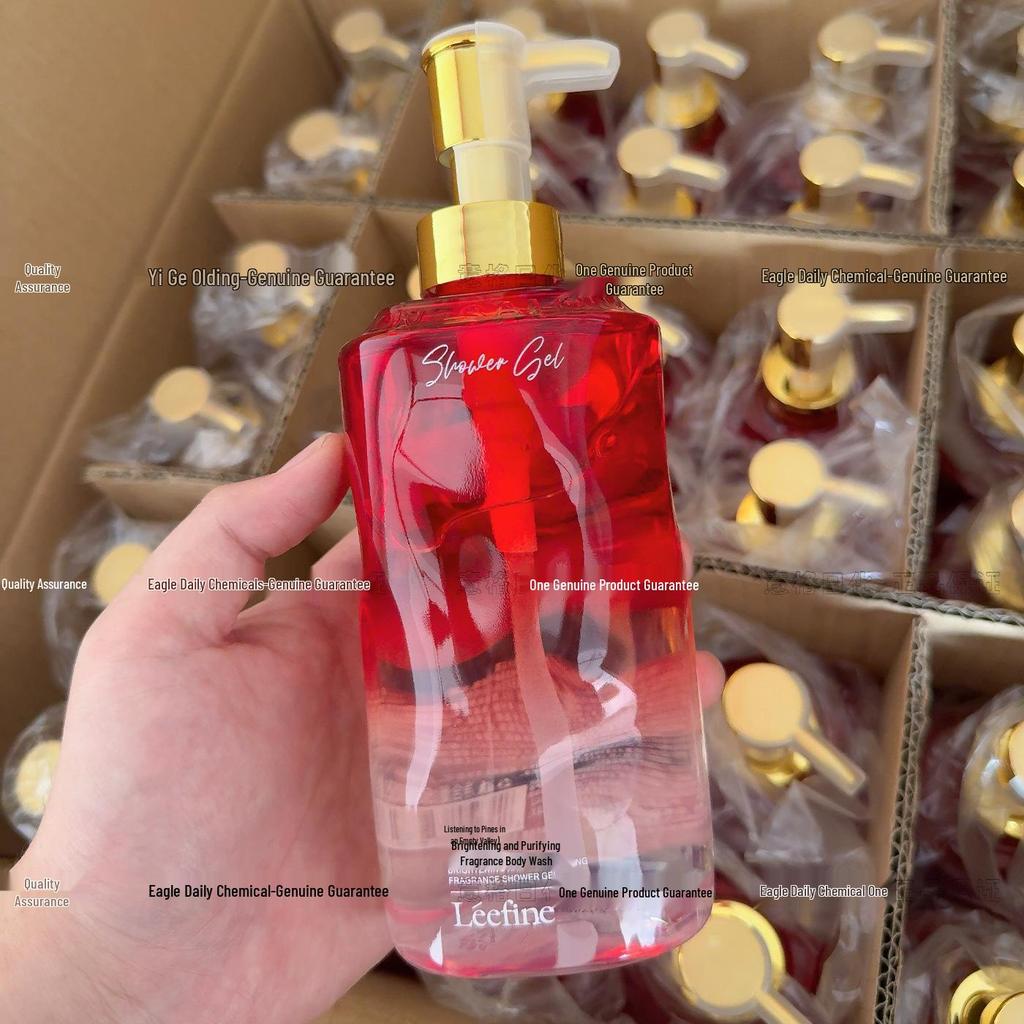 Aminosäure Körperwaschmittel mit floralem Duft und Niacinamid - Aufhellend, Feuchtigkeitsspendend, Langanhaltender Duft für Männer und Frauen