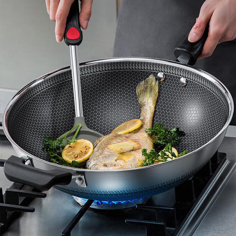 COOKER KING Сотовый вок из нержавеющей стали 316 с антипригарным покрытием