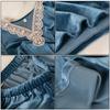 Velvet Pajamas Set Female Long Sleeve Trouser Pijamas Suit Autumn Winter Velour Sleepwear Loose Lace Trim Home Wear Loungewear