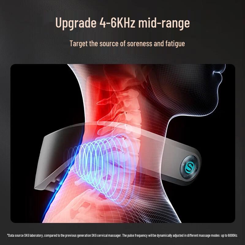 SKG G7 Second Gen Portable Neck Massager with Heat