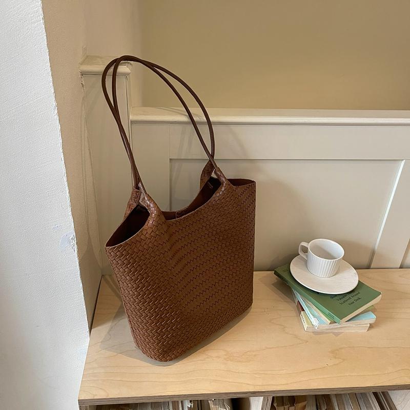 Commuter Tote Bag Women's Underarm Bag Large Capacity Shoulder Bag with Coin Purse