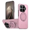 Coque de téléphone avec support magnétique en métal rotatif à 360° pour Xiaomi 17T Pro 5G, cadre en TPU, armure en plastique dur, housse de protection antichoc