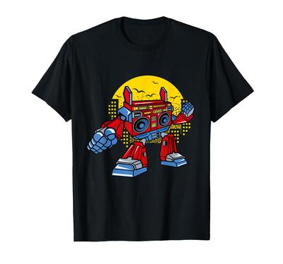 Transformers Retro Robot Musician T-Shirt
