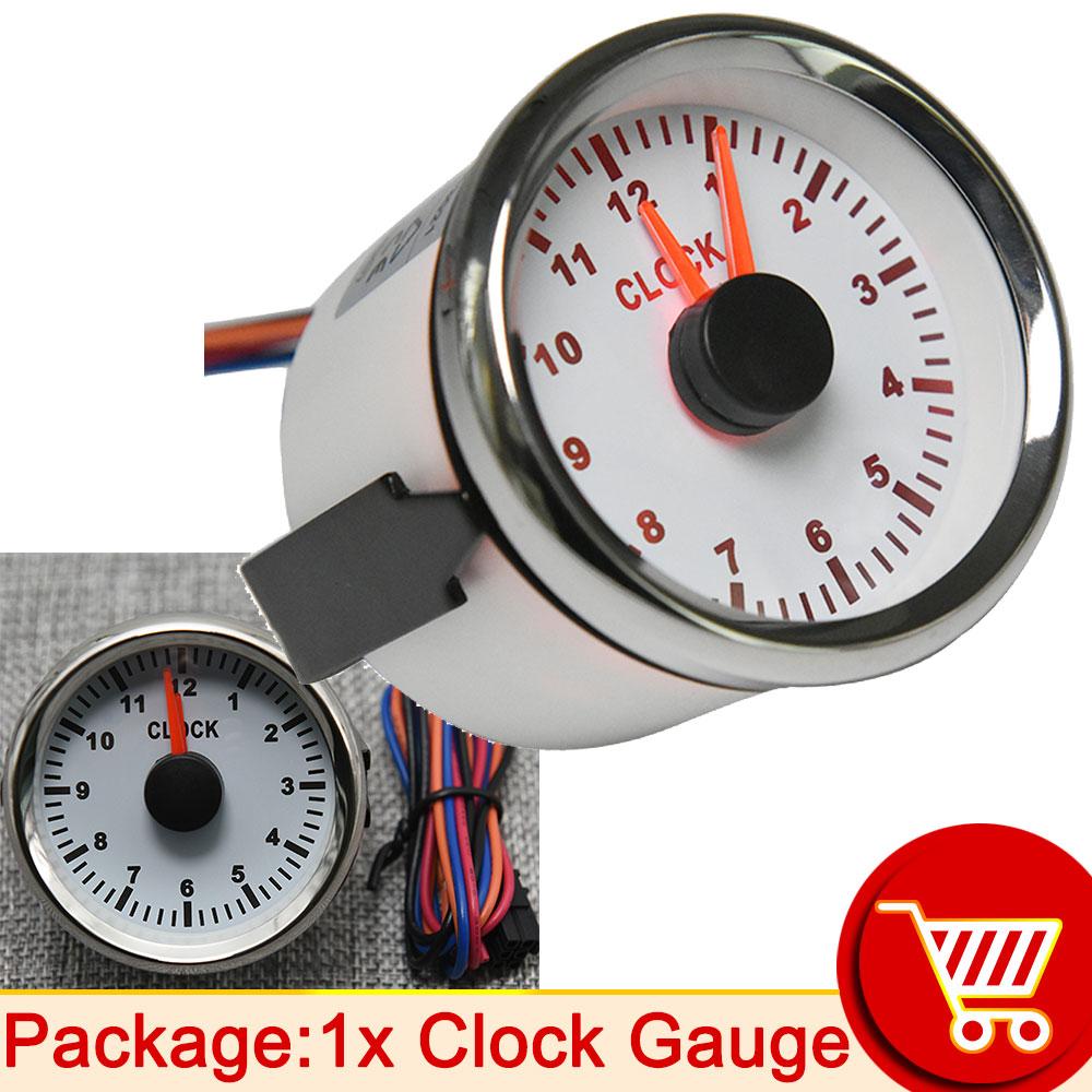 

AD 52 мм часовой датчик с красной подсветкой 0-12 часов счетчик моточасов инструмент счетчики моточасов для автомобилей лодок яхт шоу счетчики 9-32 В