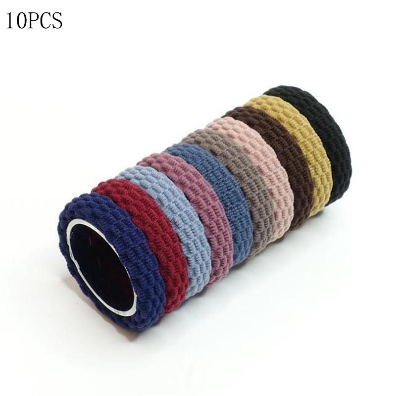 10/20/Set Korean Basic Elastic Hair Bands For Women High Elastic HairBand Hair Rope Headwear Headdress Hair Accessories