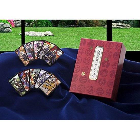 Yanoman Made Japan Hanafuda Touken Ranbu -ONLINE- Hana Asobi Danshi Character 48 Cards Featuring Kachou Fuugetsu Illustrations