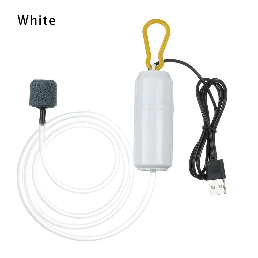 

1Pcs Durable Silent Oxygen Air Pump Mini Small Fish Tank Air Compressor Portable Aquarium Accessories USB Aerator Oxygenator