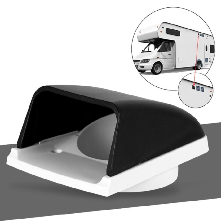 Stabiler 3-Zoll-Lüftungsschlitz aus ABS für Luftzirkulation und Feuchtigkeitskontrolle, wetterfester ABS-Luftschlitz, einfache Installation für Boote