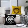 Punk Rock T-The O-Offspring Maple Design Cushion Cover Happy Autumn Harvest Decor Holiday Decorati Pillow Cover