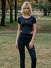 Maebeolig Air-Tex Round Crop T-Shirt