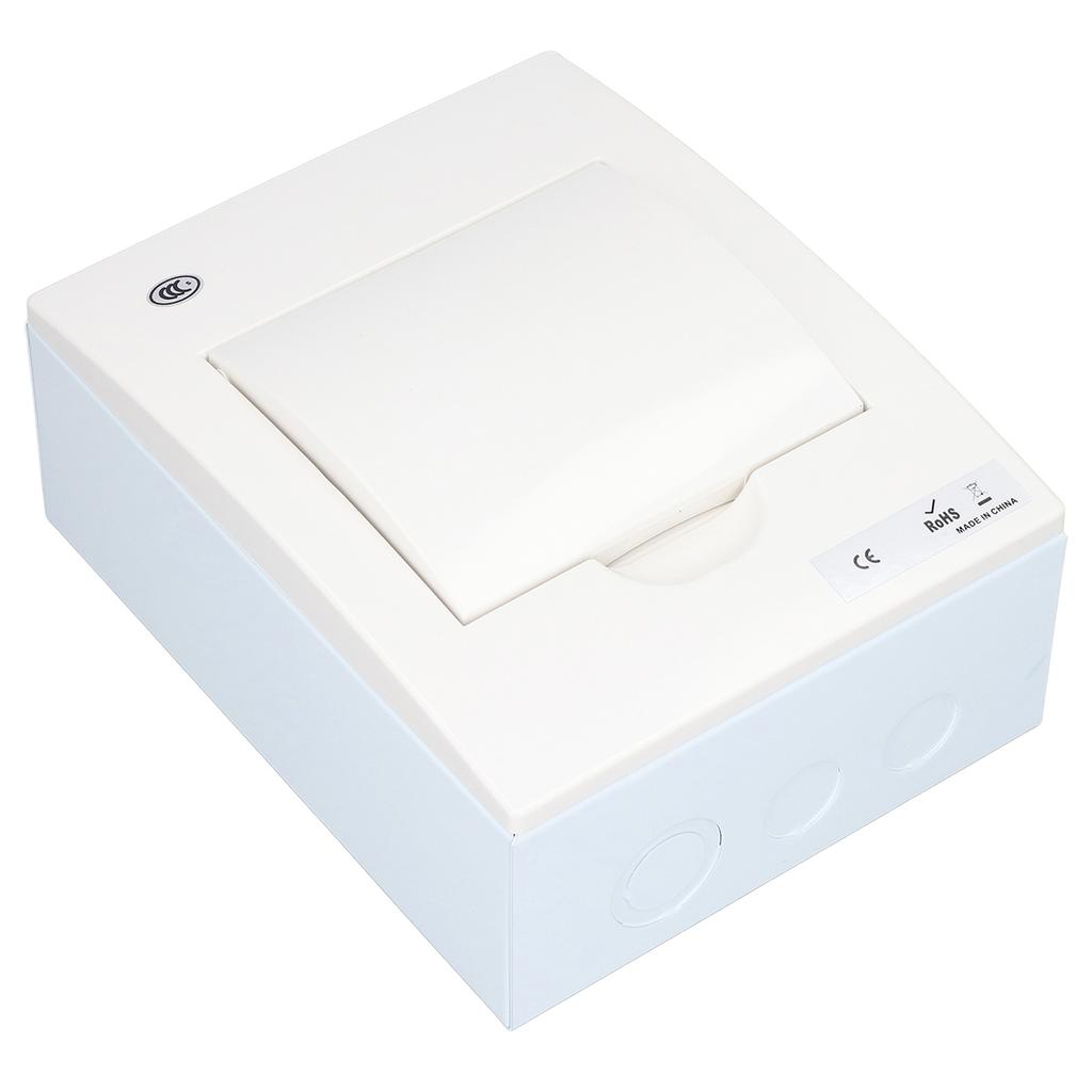3 Way 230V Indoor Distribution Box UK Standard 3MCB (B6A+B16A+B32A) RCD (63A 1P+N) B Breaker