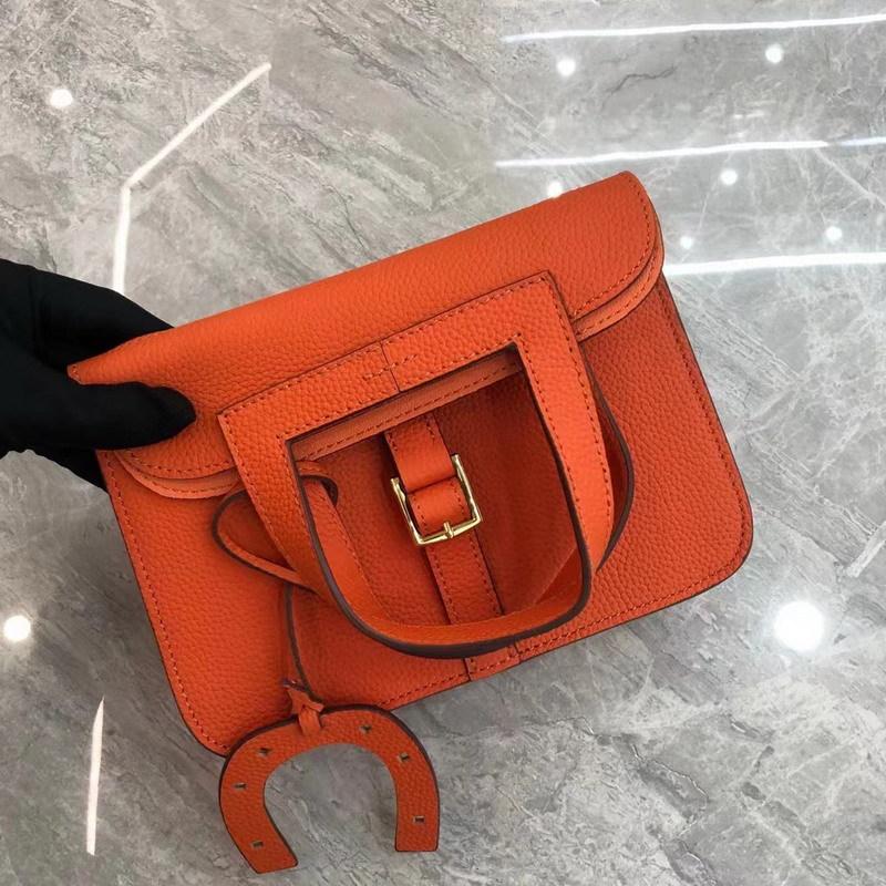 2026 Nuova Borsa da Donna Mini a Forma di Ferro di Cavallo 21,28 cm in Pelle Fibbia Dorata Argento Portatile a Tracolla