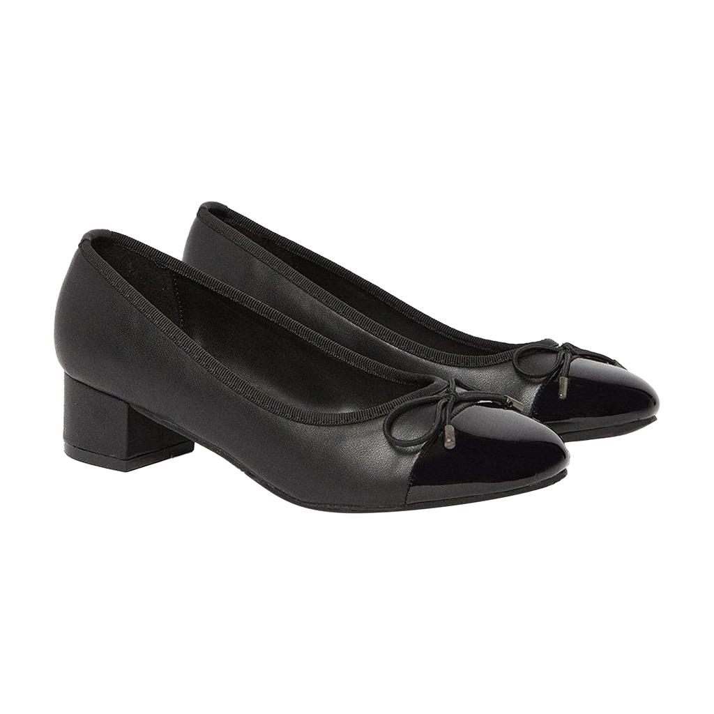 Good For The Sole Womens/Ladies Talia Block Heel Ballerina Flats