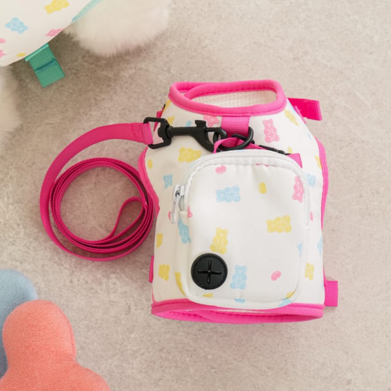 [Pet] Backpack Harness Set L