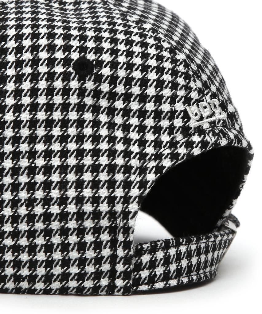 Eondeokeonteulol Houndstooth Check Logo Ball Cap Union Udc / Authentic B B / Mono Hound