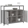 Sideboard Gray Sonoma 100x35x80 cm Particleboard