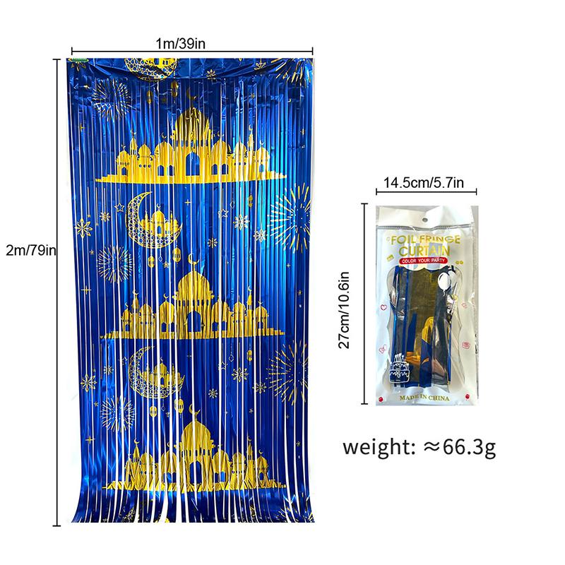 Ramadan Decoration 2026 Ramadan Kareem Party Background Decoration Tablecloth Door Curtain Eid Mubarak Home Decor