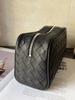 Men's Genuine Leather Woven Clutch: Trendy Large Capacity Handheld & Toiletry Bag