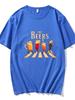The Beers Printing Men T Shirts Breathable Brand Tops Street Fashion T-shirt Mens Casual Summer Loose Oversizeed Tees