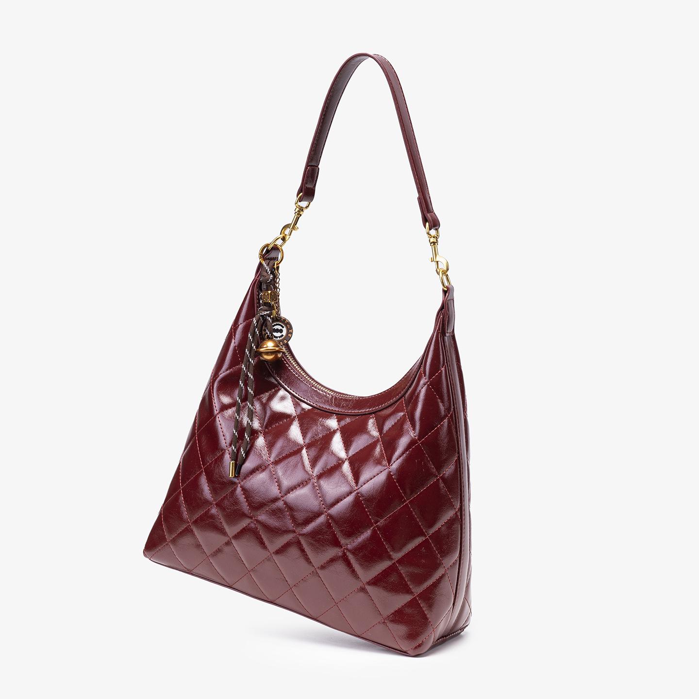 Легкая Роскошь Высококлассная Красная Сумка Атмосферная Свадебная Сумка Невесты Модная Универсальная Модная Сумка на Плечо