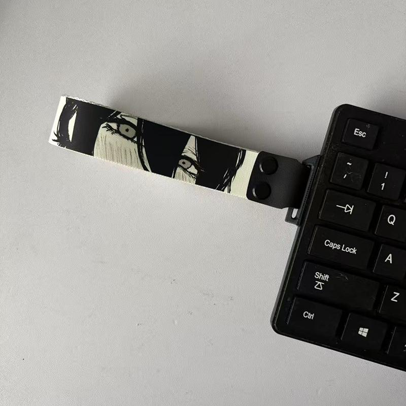 

Лента для клавиатуры Механическая клавиатура Ремешок Универсальный Персонализированный Аниме Лента для клавиатуры Декор Аксессуары