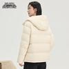 SNOWFLYING Women's Short 85% Duck Down Jacket