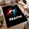F1 (1) Personalized Name Office Carpet Stylish Decor for Living Room Bedroom Kitchen