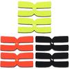 Lixada 6Pcs 3g Tennis Racket Weight Balance Strips Silicone Tennis Racquet Tapes