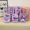 Kids Cartoon Stitch And Kuromi Pu Shoulder Bag For Girls And Boys With Cute Design For Daily Use