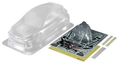 Tamiya RC Spare Parts Toyota GR Yaris Unpainted Clear Spare Body Set 51656 No.1656 SP.1656 1/10RC