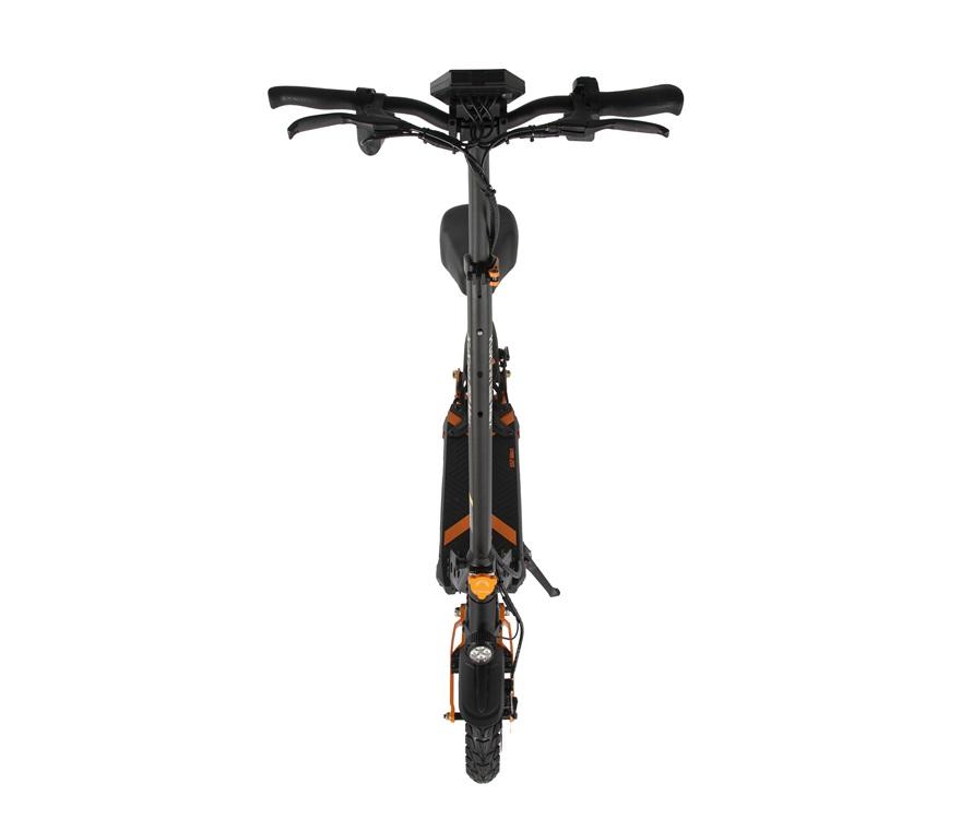 Trotinetă electrică pliabilă Kukirin G2 MAX 1000W cu baterie de 48V 20,8Ah, roți de 10 inch, viteză maximă de 55 km/h și autonomie de 80 km.