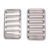 DIY Hot Dog Baking Pans Metal Sausage Baking Mold 6 Cavity Steaming DIY Hot Dog Mold