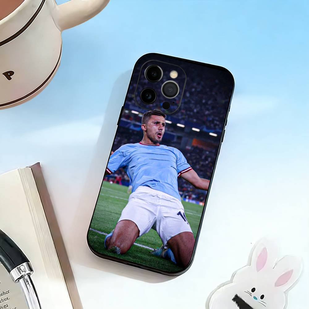 R-Rodrigo Phone Case For iPhone 17, 16,15,14,13,12,11 Plus,Pro Max, Others Soft Black Cover