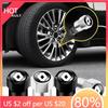 Hub Caps New 4Pcs Car Wheel Tire Valve Caps Air Stem Covers Accessories For Renault RS Megane 2 3 Twingo Clio Talisman Captur Tr