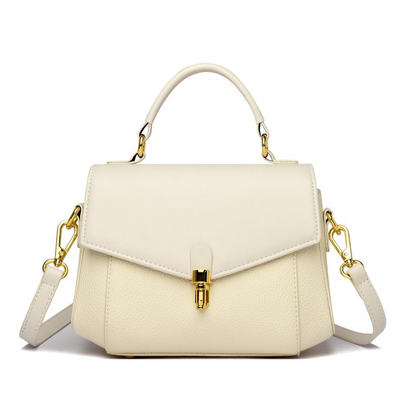 Handbags, High-end, Fashionable, Pebbled Crossbody Bags, Contrasting Colors, Versatile Large-capacity Women’s Bags