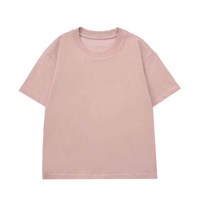 Customizable Kids' UV Protection Quick-Dry T-Shirt In 230g Cool Cotton, Short-Sleeved, Moisture-Wicking for Boys & Girls
