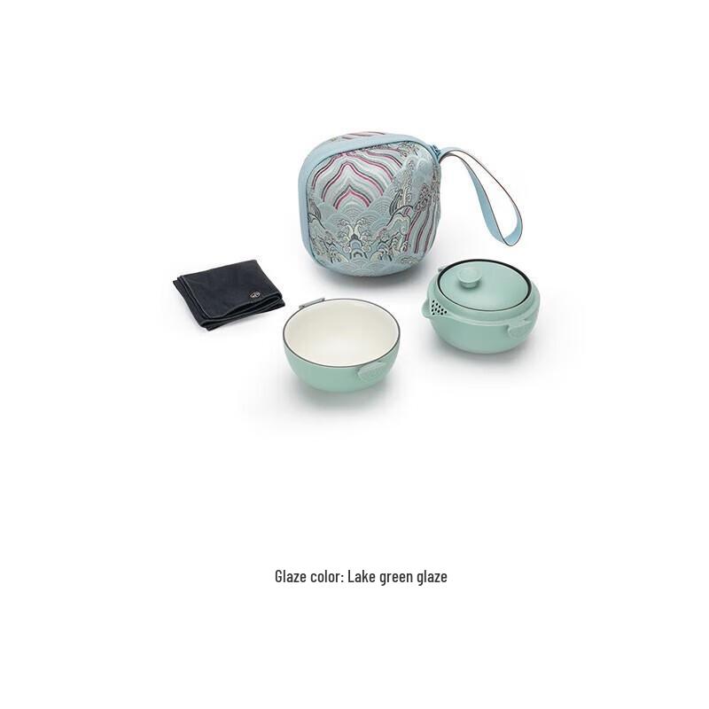 Edenus Tian Di Hao He 03 Portable Ceramic Tea Set