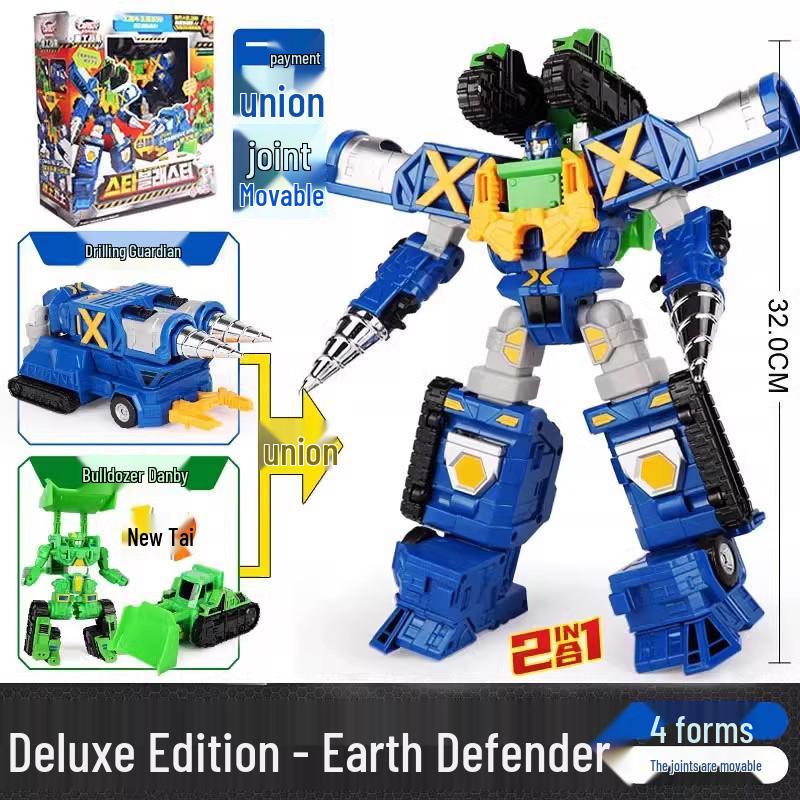 Kabo Car God: Rescue League Transformer Firefighting & Medical Robot Toy Set for Boys