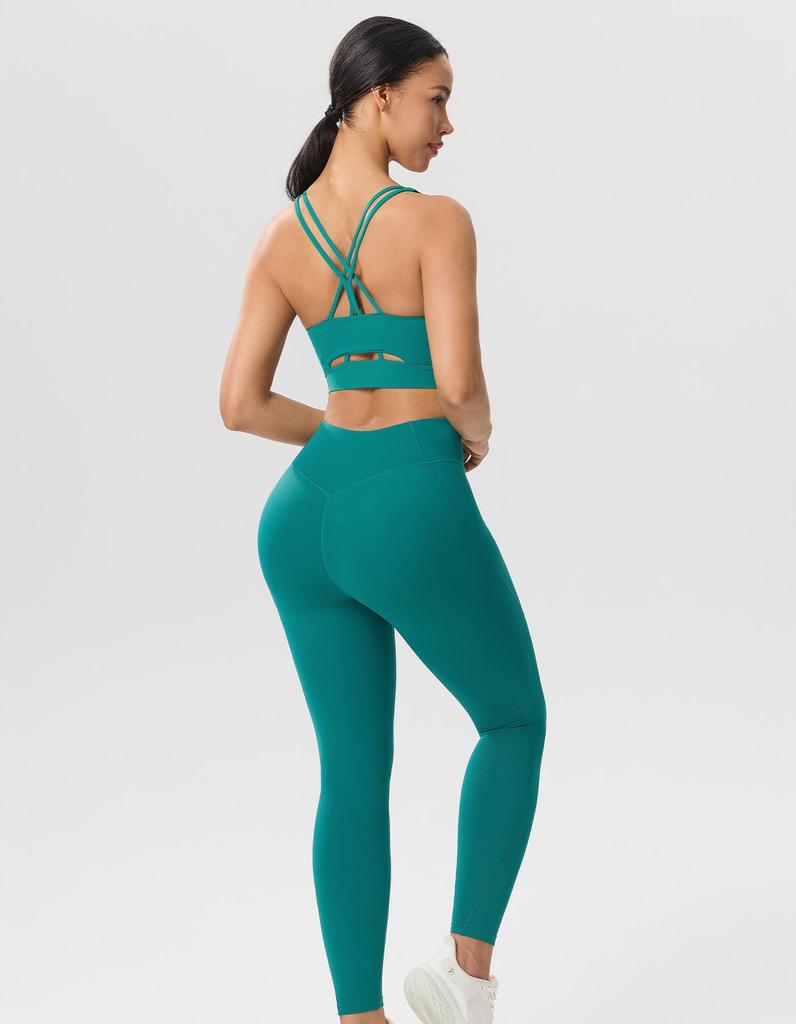 Women's Quick-Dry Sports Yoga Set: Bra and Pants Two-Piece