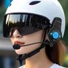 ABS Noise Cancelling Shock Resistant Lightweight IP67 Dustproof Bike Helmet Communication System Wireless Connectivity