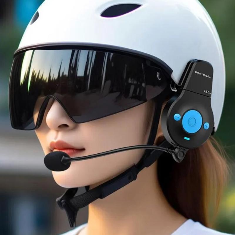 ABS Noise Cancelling Shock Resistant Lightweight IP67 Dustproof Bike Helmet Communication System Wireless Connectivity