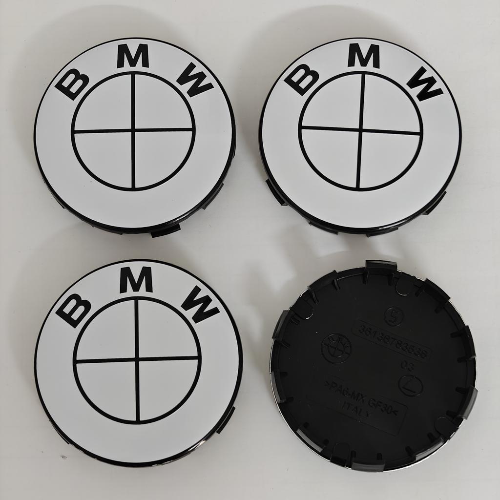 TZSW5 4pcs Car Wheel Center Caps 56mm/68mm Diameter for BMW