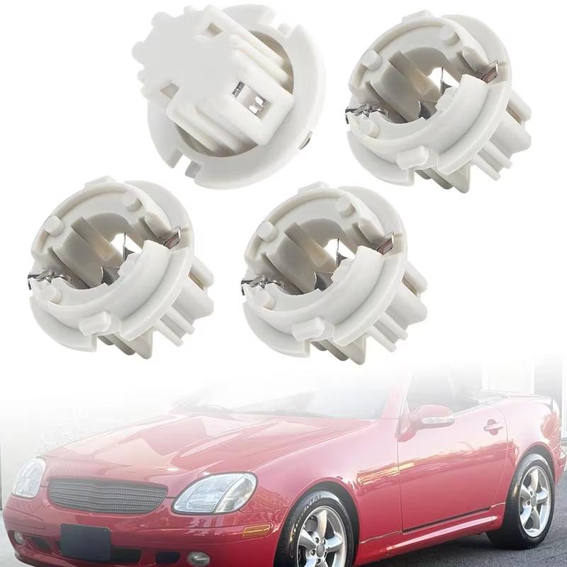 1Pcs For Mercedes E S R Class Slk W170 R170 Ml W164 Gl 1408260182 A1408260582 Tail Light Fog Lamp Bulb Holder Socket