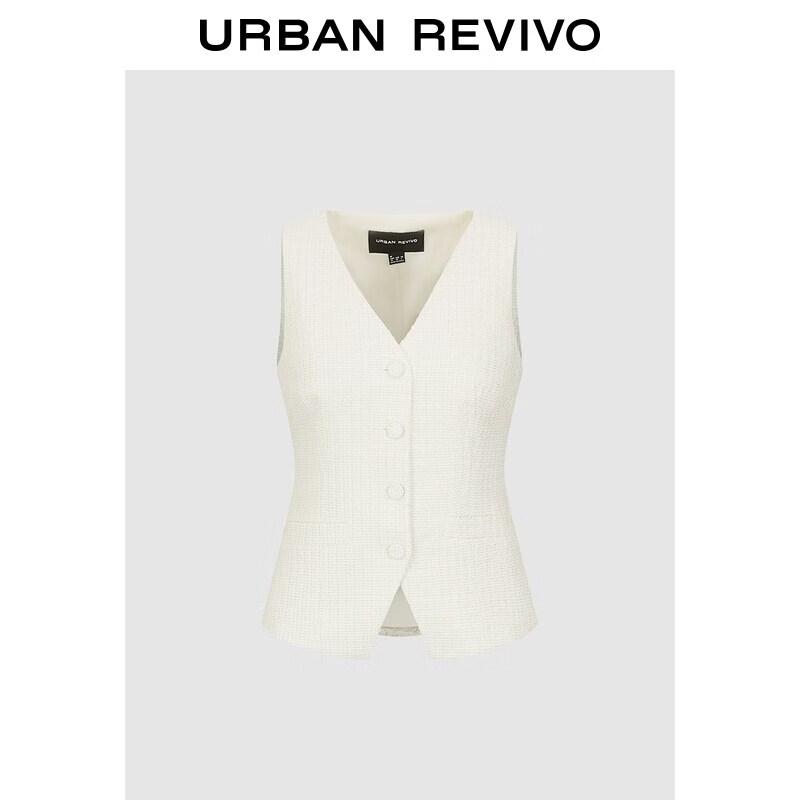 UR2026 Women s Textured Chic Vest L