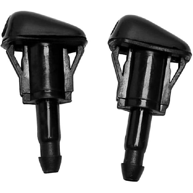 23181646 Premium Adjustable Wiper Washer Fluid Jet Nozzles Fit for 2015-2025 GMC Sierra/Chevy Silverado 1500 2500HD 3500HD | Windshield Washer Nozzle