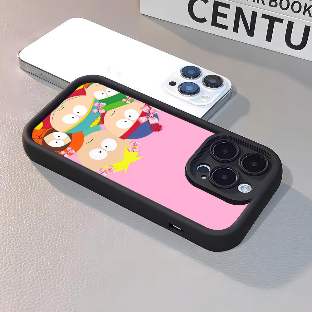 Funny S-South P-Park Phone Case For IPhone 17 Air 16 E 15 14 Plus 13 12 11 Pro Max Silicone Soft Case