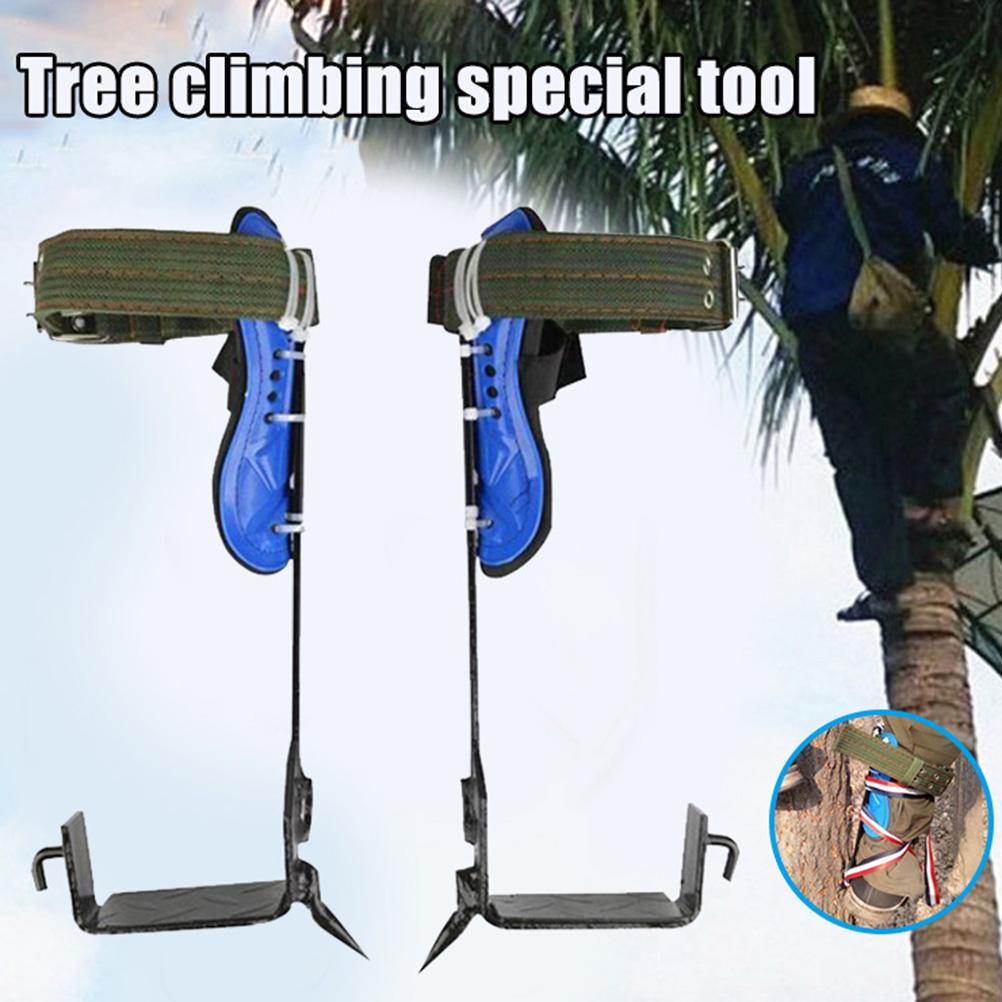 

1 пара нескользящих шипов для лазания по деревьям, набор для альпинизма, лазания по деревьям